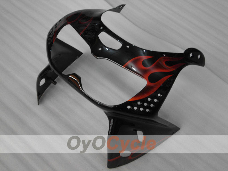 Fairing kit for 94-95 CBR900RR - Orange, Black - Flame #OYO87906343