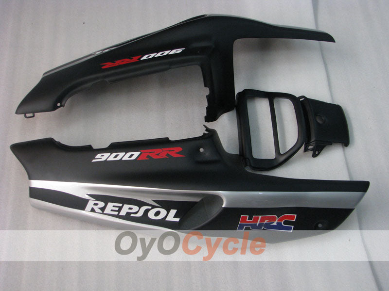 Fairing kit for 94-95 CBR900RR - Black, Silver - Repsol #OYO87906344