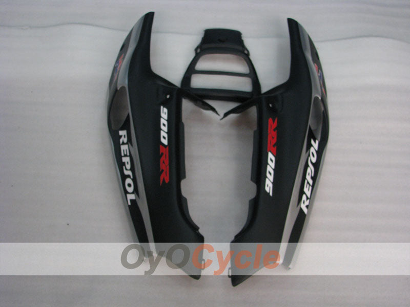 Fairing kit for 94-95 CBR900RR - Black, Silver - Repsol #OYO87906344