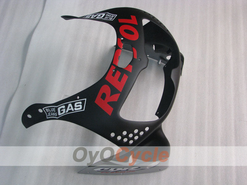 Fairing kit for 94-95 CBR900RR - Black, Silver - Repsol #OYO87906344