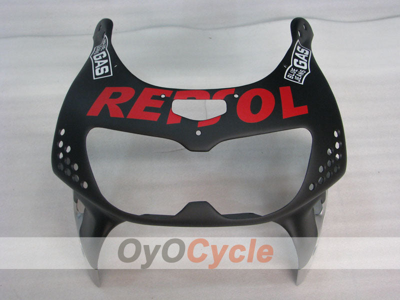 Fairing kit for 94-95 CBR900RR - Black, Silver - Repsol #OYO87906344
