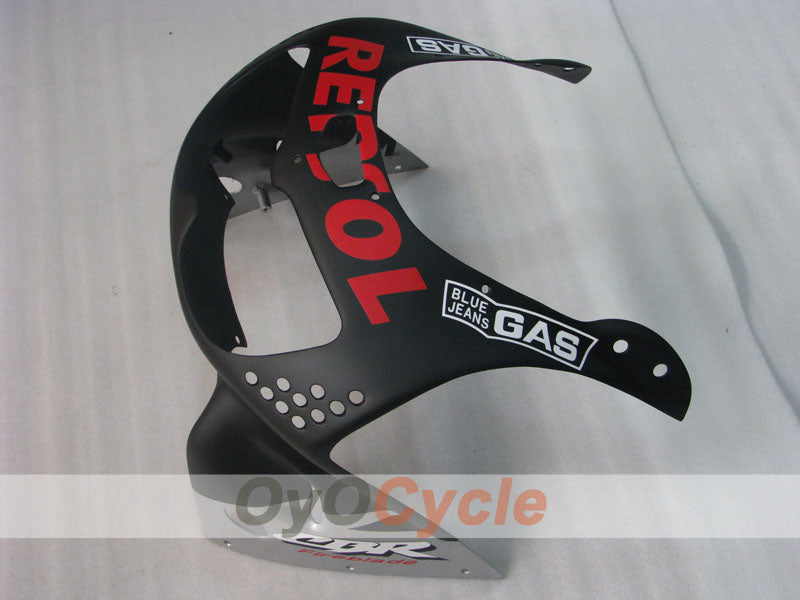 Fairing kit for 94-95 CBR900RR - Black, Silver - Repsol #OYO87906344