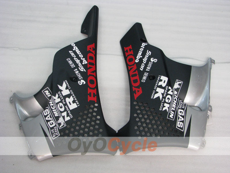 Fairing kit for 94-95 CBR900RR - Black, Silver - Repsol #OYO87906344