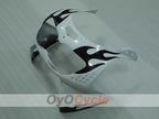 Fairing kit for 94-95 CBR900RR - White, Black - Flame #OYO87906345