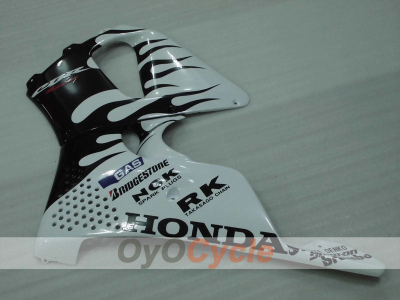 Fairing kit for 94-95 CBR900RR - White, Black - Flame #OYO87906345