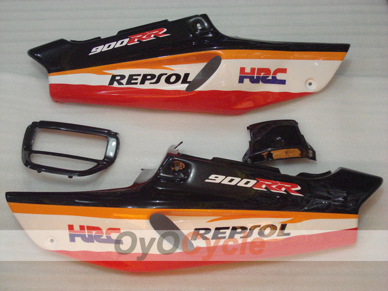 Fairing kit for 94-95 CBR900RR - Red, Orange, Black - Repsol #OYO87906346