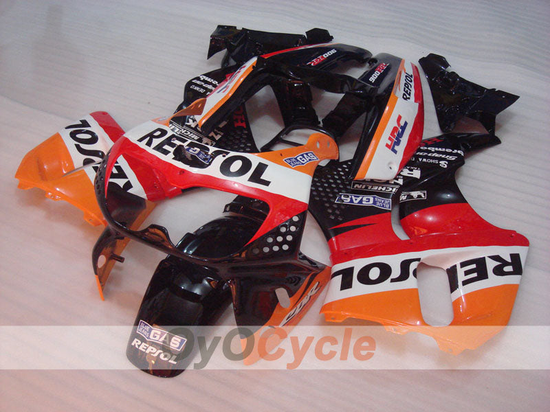 Fairing kit for 94-95 CBR900RR - Red, Orange, Black - Repsol #OYO87906346