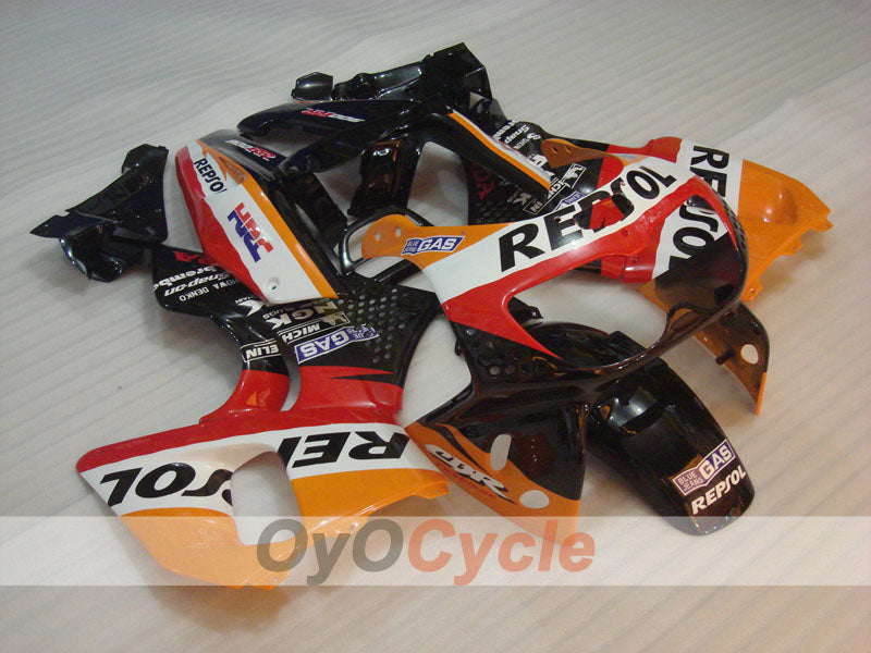 Fairing kit for 94-95 CBR900RR - Red, Orange, Black - Repsol #OYO87906346