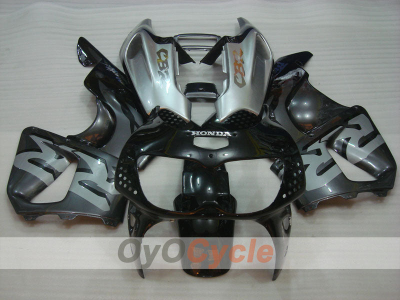 Fairing kit for 94-95 CBR900RR - Black, Grey - Factory Style #OYO87906347 Secondary image