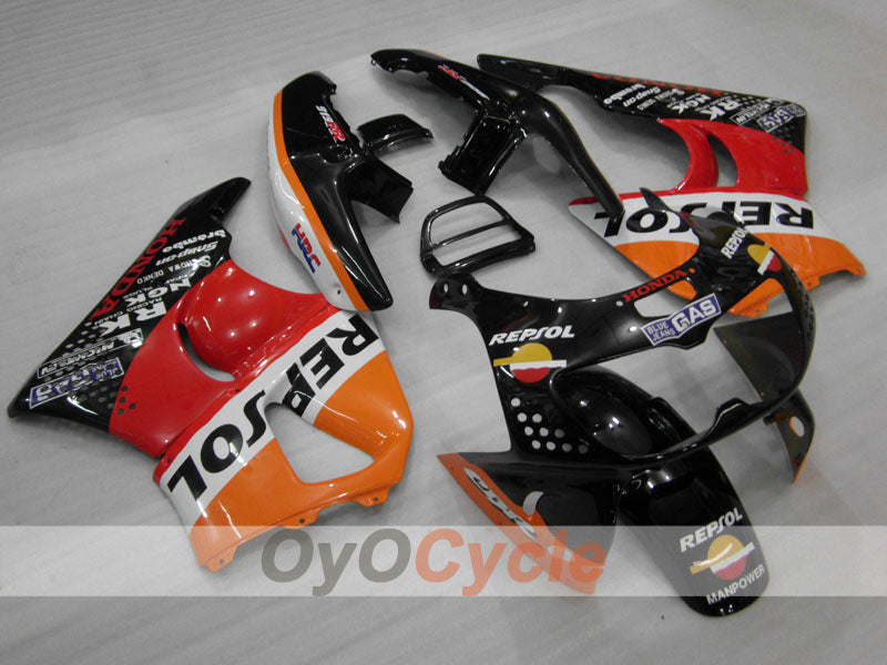 Fairing kit for 94-95 CBR900RR - Black - Repsol #OYO87906348 Main image