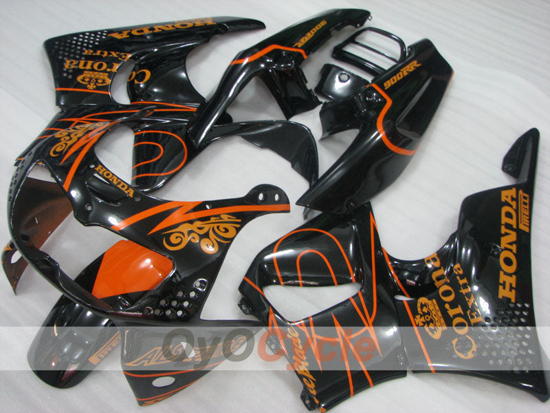 Fairing kit for 94-95 CBR900RR - Orange, Black - Corona #OYO87906351 Main image
