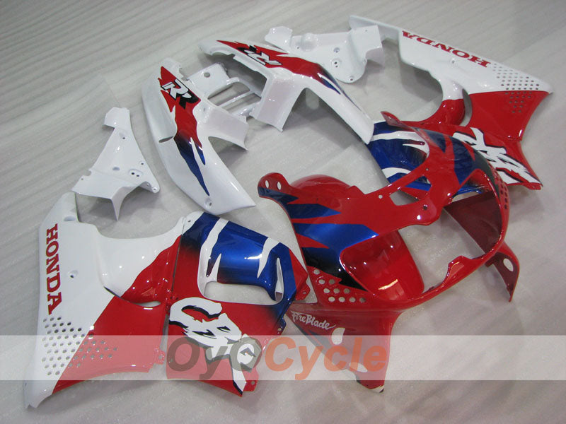 Fairing kit for 94-95 CBR900RR - Red, Blue, White - Factory Style #OYO87906352 Secondary image