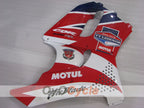 Fairing kit for 94-95 CBR900RR - Red, White - MOTUL #OYO87906353