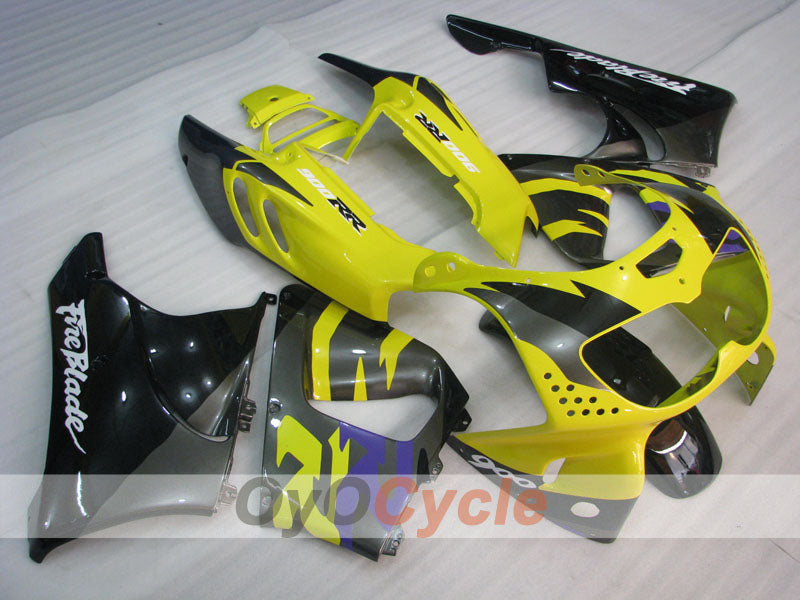 Fairing kit for 96-97 CBR919RR - Yellow, Black - Factory Style #OYO87906358 Main image