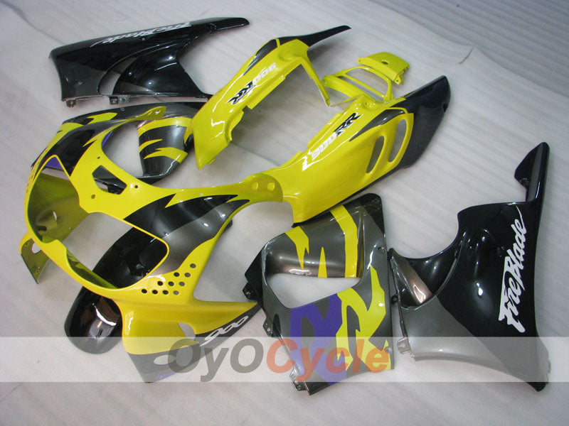 Fairing kit for 96-97 CBR919RR - Yellow, Black - Factory Style #OYO87906358 Secondary image