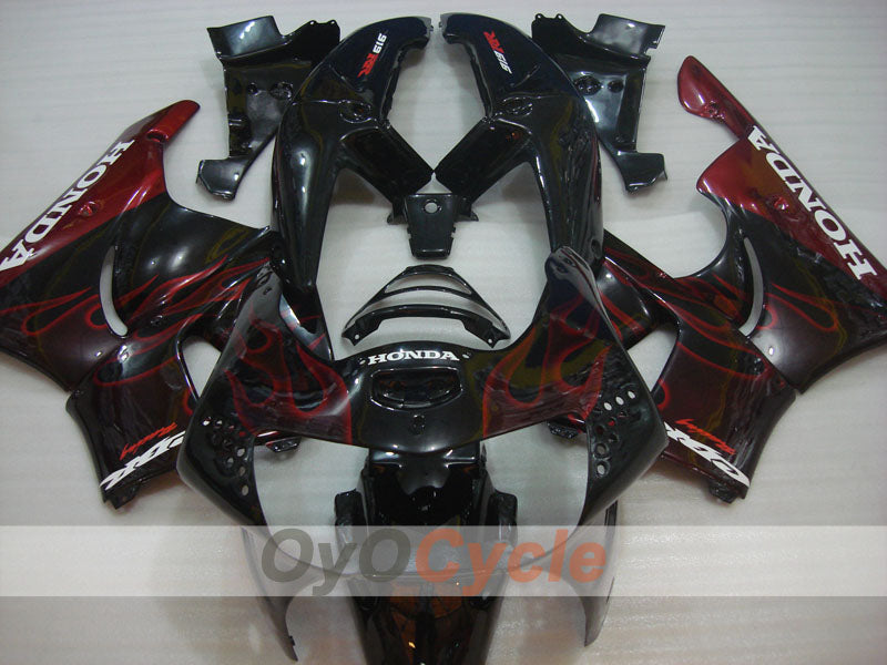 Fairing kit for 98-99 CBR919RR	 - Red, Black - Flame #OYO87906365 Secondary image