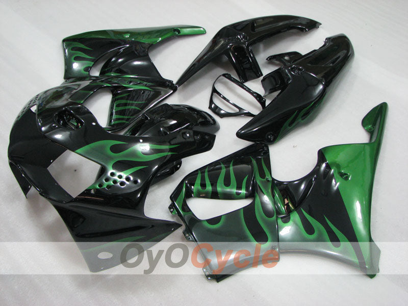 Fairing kit for 98-99 CBR919RR	 - Green, Black - Flame #OYO87906380 Main image