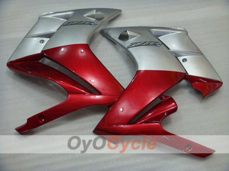 Fairing kit for 02-06 FJR1300 - Red Wine Color, Silver - Factory Style #OYO87906395
