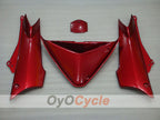 Fairing kit for 02-06 FJR1300 - Red Wine Color, Silver - Factory Style #OYO87906395