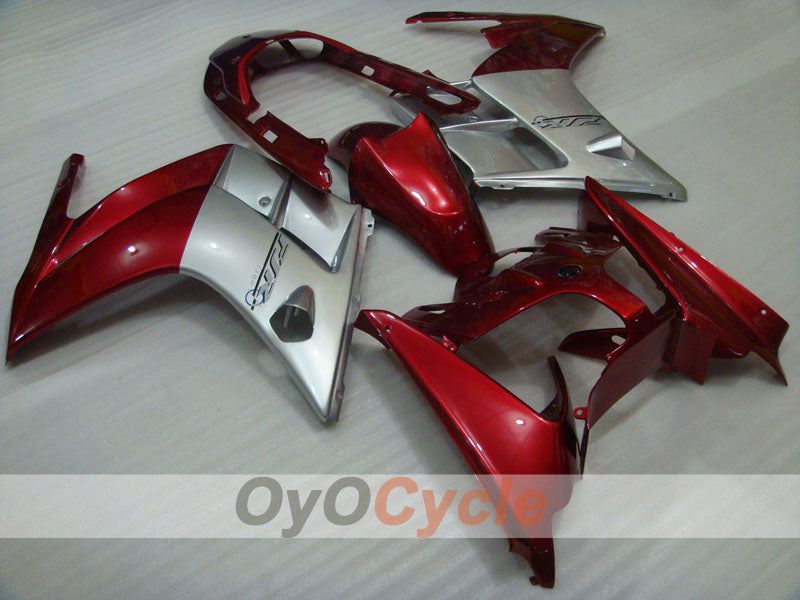 Fairing kit for 02-06 FJR1300 - Red Wine Color, Silver - Factory Style #OYO87906395 Secondary image