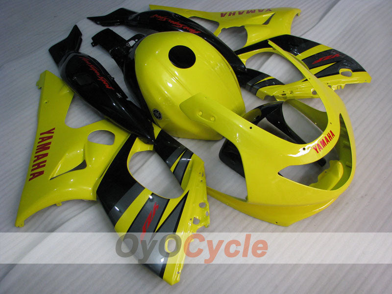 Injection Fairing kit for 97-07 YZF600R - Yellow, Black - Factory Style #OYO87906397