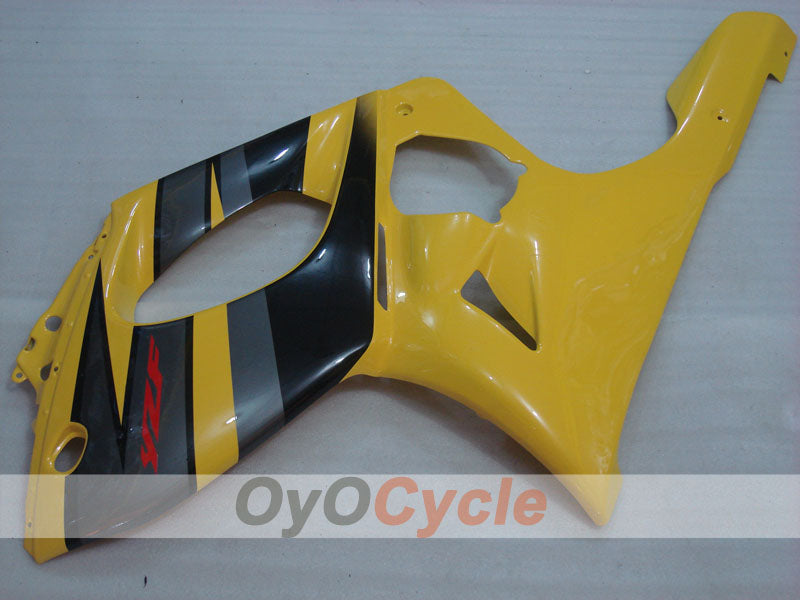 Injection Fairing kit for 97-07 YZF600R - Yellow, Black - Factory Style #OYO87906399