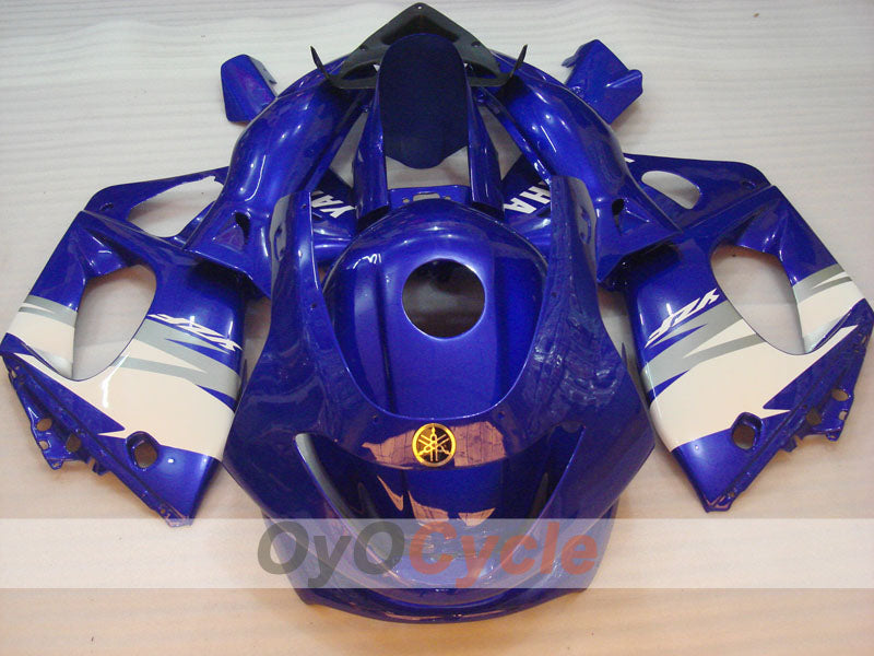 Injection Fairing kit for 97-07 YZF600R - Blue, White - Factory Style #OYO87906400 Secondary image