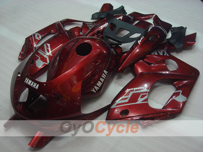 Injection Fairing kit for 97-07 YZF600R - Red Wine Color - Factory Style #OYO87906403 Main image