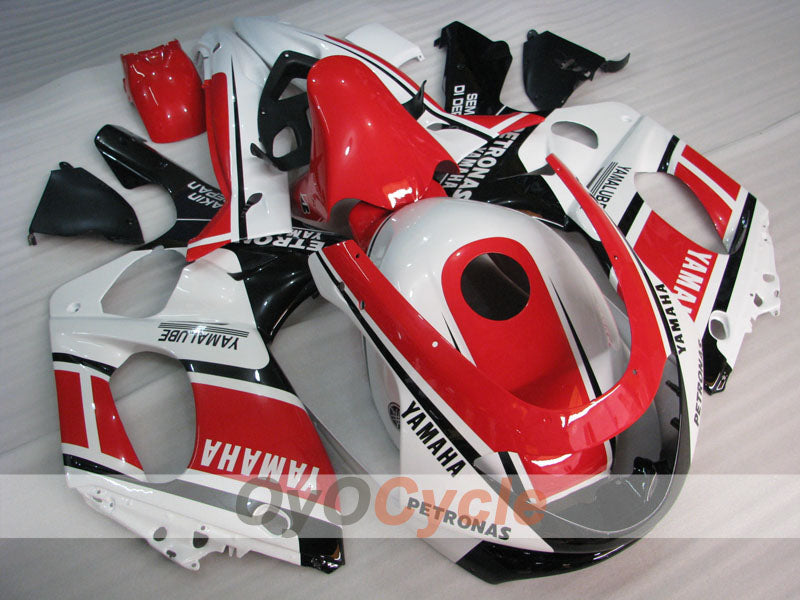 Injection Fairing kit for 97-07 YZF600R - Red, White, Black - PETRONAS #OYO87906409 Main image