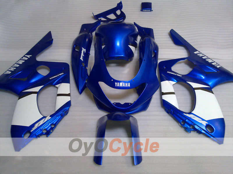 Injection Fairing kit for 97-07 YZF600R - Blue, White - Factory Style #OYO87906411