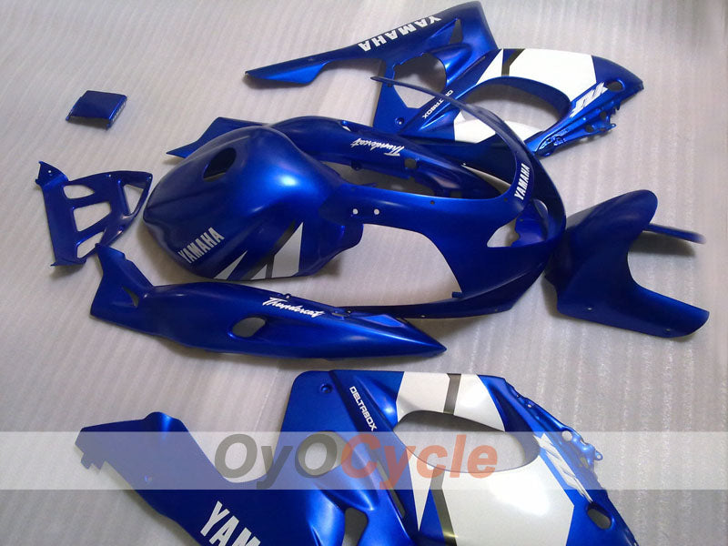 Injection Fairing kit for 97-07 YZF600R - Blue, White - Factory Style #OYO87906411