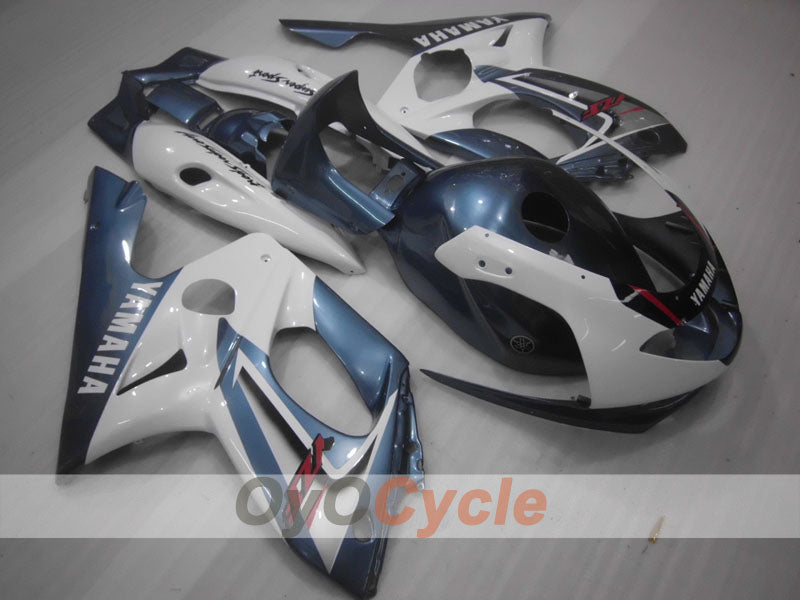 Injection Fairing kit for 97-07 YZF600R - White, Grey - Factory Style #OYO87906412