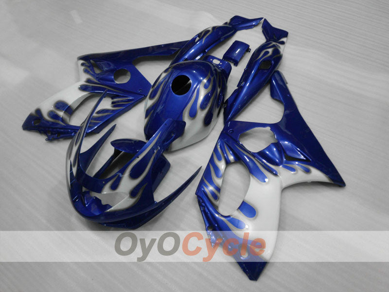 Injection Fairing kit for 97-07 YZF600R - Blue, White - Customize #OYO87906413