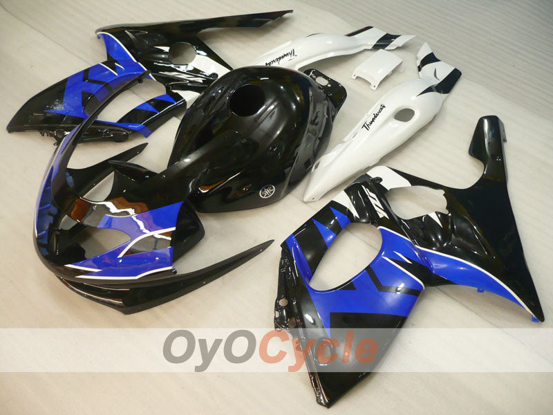 Injection Fairing kit for 97-07 YZF600R - Blue, White, Black - Factory Style #OYO87906415 Main image
