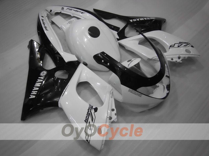Injection Fairing kit for 97-07 YZF600R - White, Black - Factory Style #OYO87906416 Main image