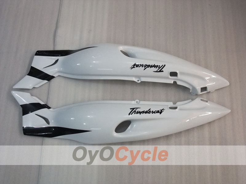 Injection Fairing kit for 97-07 YZF600R - White, Black - Factory Style #OYO87906418
