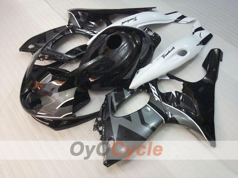 Injection Fairing kit for 97-07 YZF600R - White, Black - Factory Style #OYO87906418