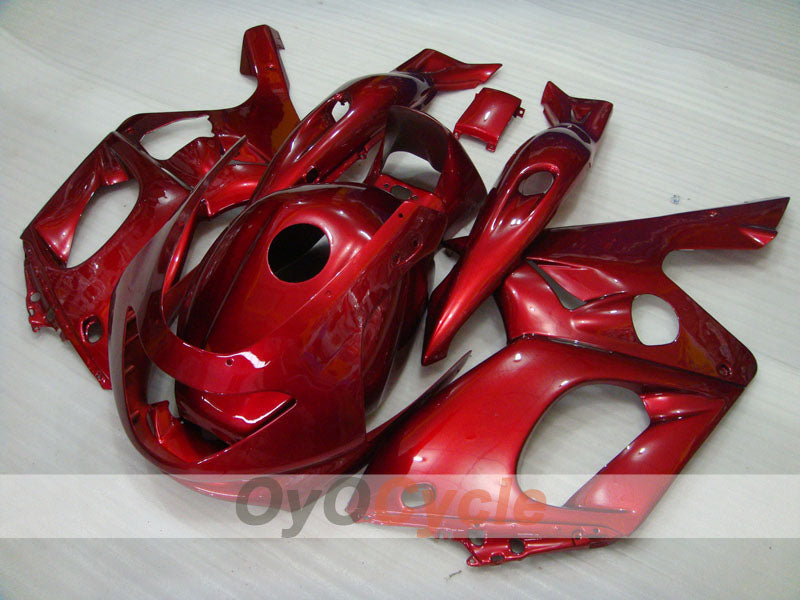 Injection Fairing kit for 97-07 YZF600R - Red Wine Color - No sticker / decal, Factory Style #OYO87906420