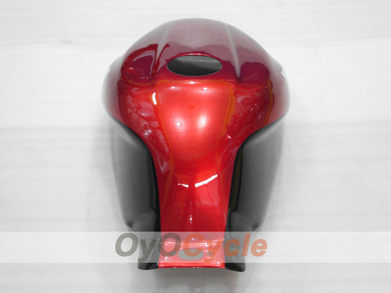 Injection Fairing kit for 97-07 YZF600R - Red Wine Color, Black - No sticker / decal, Factory Style #OYO87906421