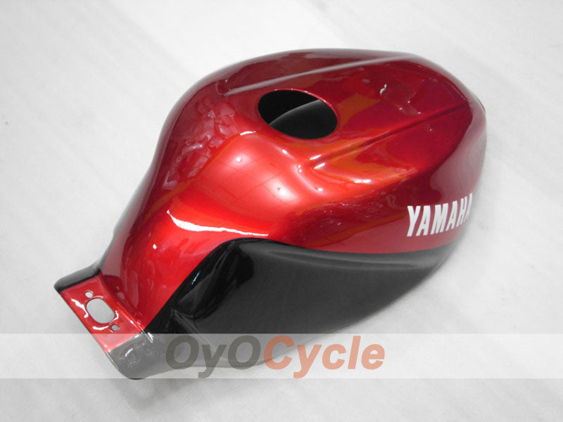 Injection Fairing kit for 97-07 YZF600R - Red Wine Color, Black - No sticker / decal, Factory Style #OYO87906421