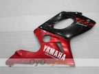 Injection Fairing kit for 97-07 YZF600R - Red Wine Color, Black - No sticker / decal, Factory Style #OYO87906421