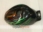 Injection Fairing kit for 97-07 YZF600R - Green, Black - Flame #OYO87906422