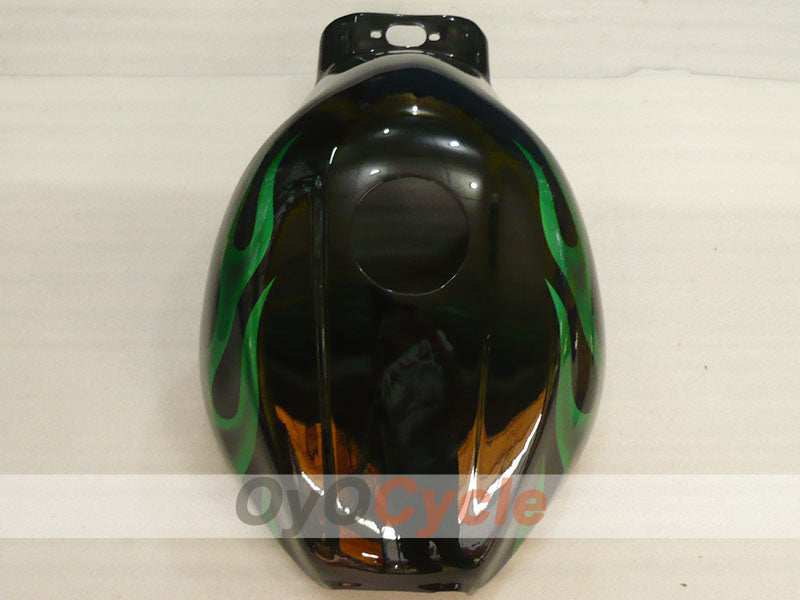 Injection Fairing kit for 97-07 YZF600R - Green, Black - Flame #OYO87906422