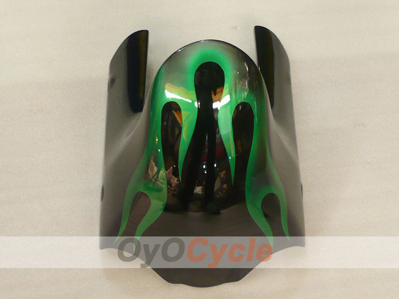 Injection Fairing kit for 97-07 YZF600R - Green, Black - Flame #OYO87906422