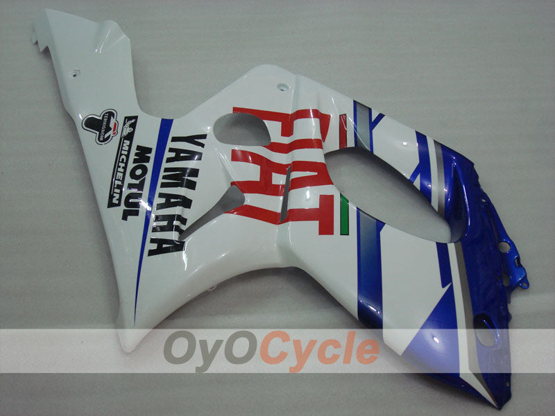 Injection Fairing kit for 97-07 YZF600R - Blue, White - FIAT #OYO87906424