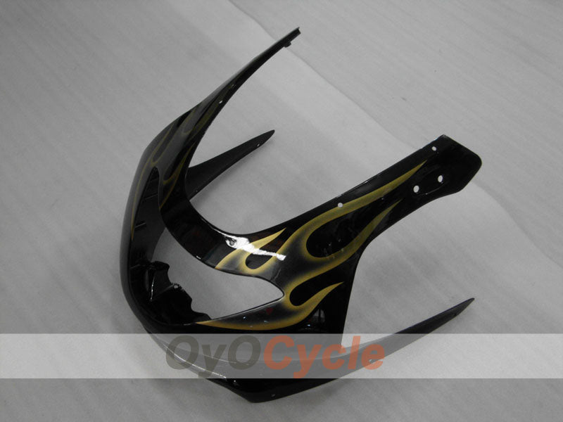 Injection Fairing kit for 97-07 YZF600R - Yellow, Black - Flame #OYO87906425