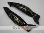 Injection Fairing kit for 97-07 YZF600R - Yellow, Black - Flame #OYO87906425