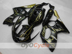 Injection Fairing kit for 97-07 YZF600R - Yellow, Black - Flame #OYO87906425