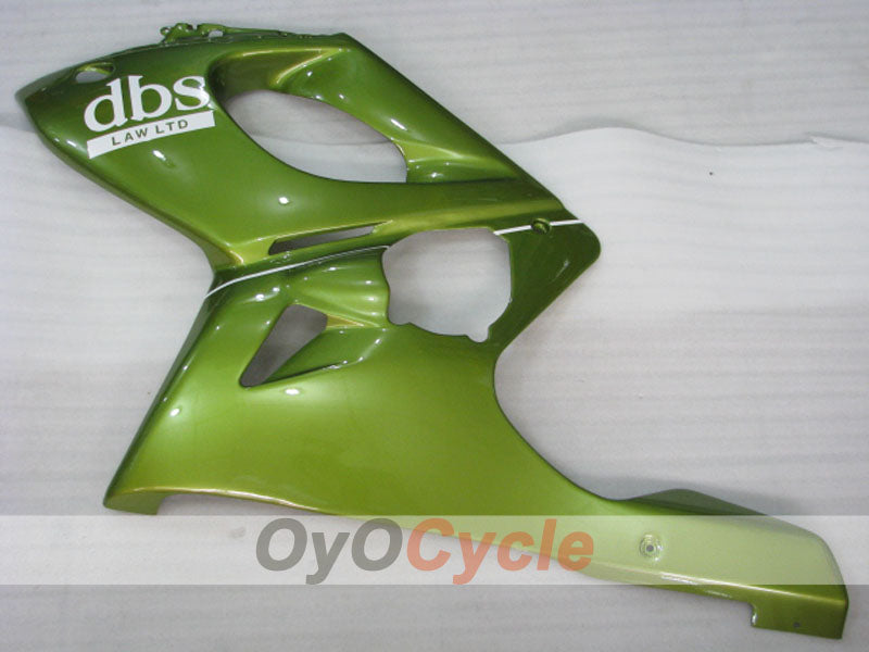 Injection Fairing kit for 97-07 YZF600R - Green - DBS #OYO87906426