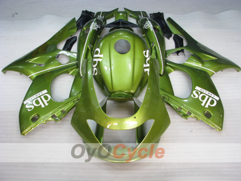 Injection Fairing kit for 97-07 YZF600R - Green - DBS #OYO87906426
